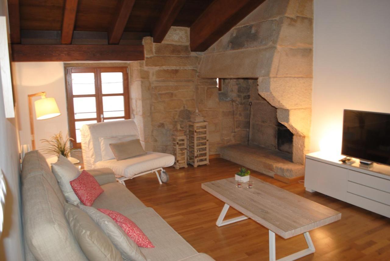 Piso En Antiguo Palacete Del Casco Historico Pontevedra Dış mekan fotoğraf