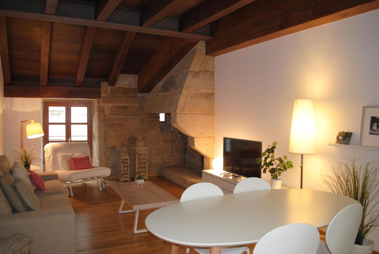 Piso En Antiguo Palacete Del Casco Historico Pontevedra Dış mekan fotoğraf